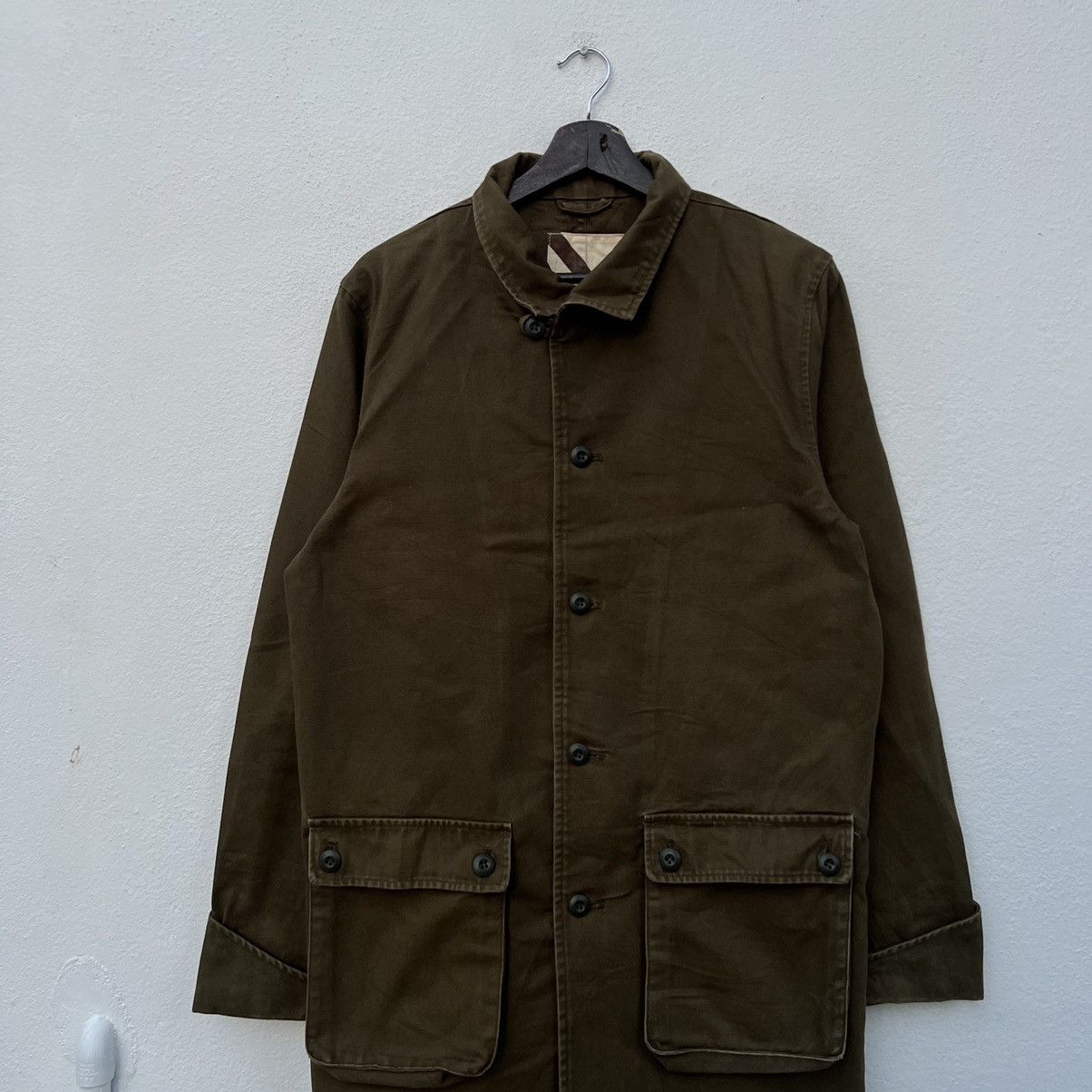 Japanese Brand VINTAGE HIKORY CHORE JACKET 3 STARS MILITARY WEAR JAPAN Size US M / EU 48-50 / 2 - 3 Thumbnail