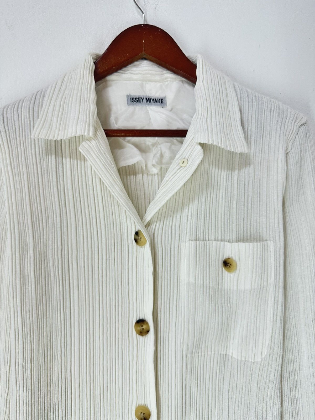 Issey Miyake Issey Miyake Pleats Please Button Jacket Design Size M / US 6-8 / IT 42-44 - 3 Thumbnail