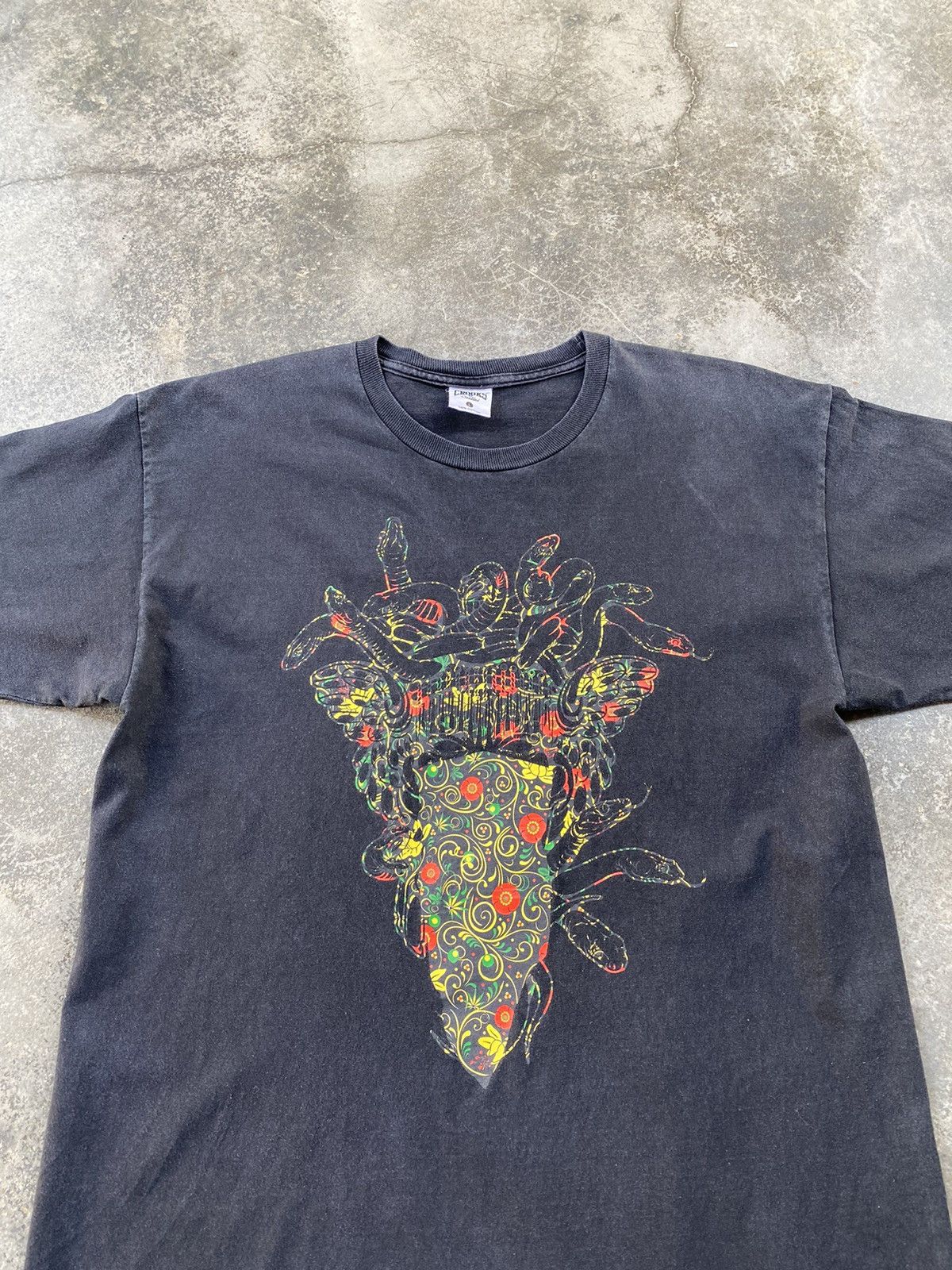 Crooks & Castles Vintage Crooks Castles x Ssur Faded Tees Size US L / EU 52-54 / 3 - 3 Thumbnail
