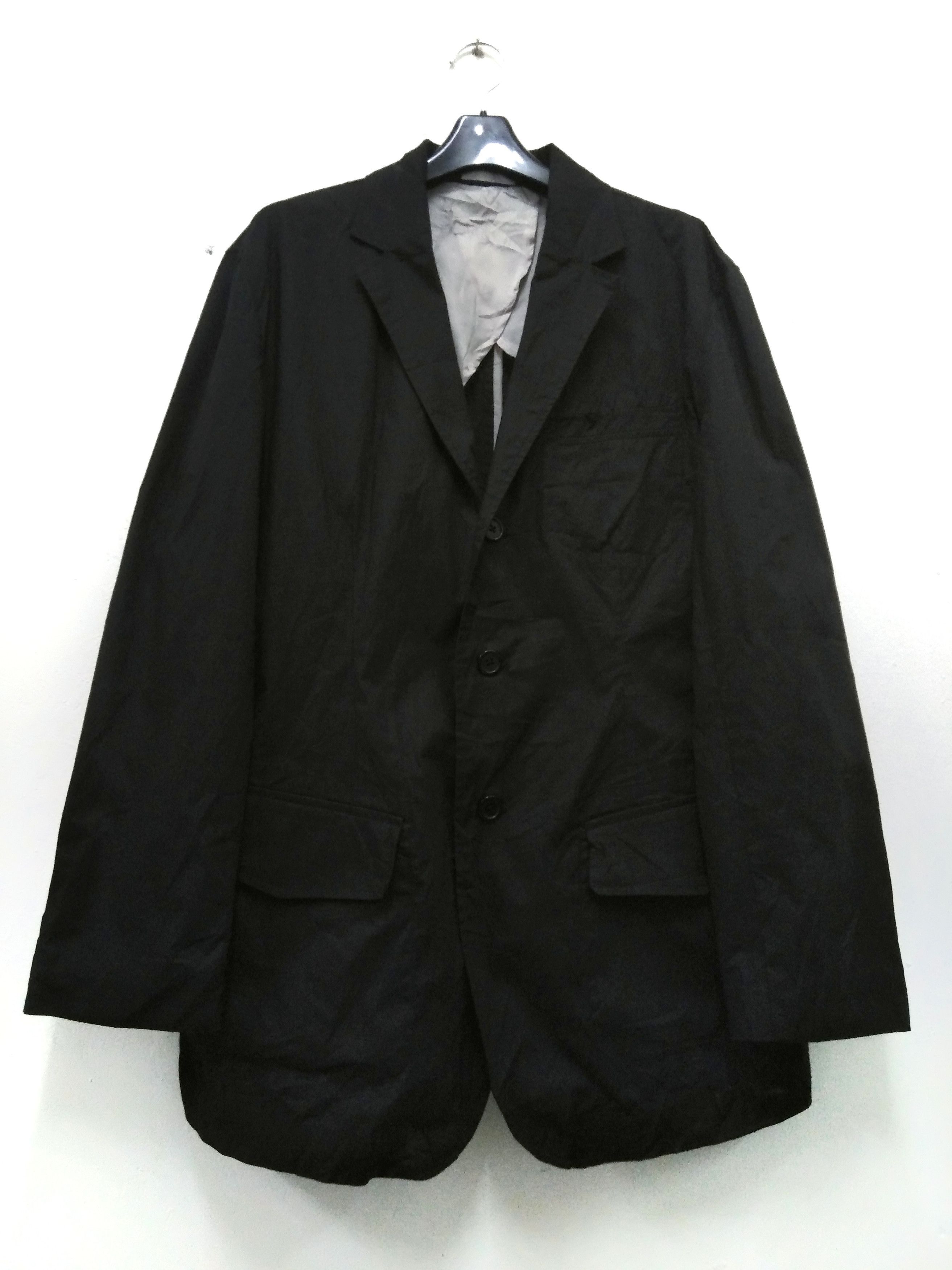 Yohji Yamamoto SACSNY By Y'SACCS Black Three Button Jacket Size US M / EU 48-50 / 2 - 1 Thumbnail