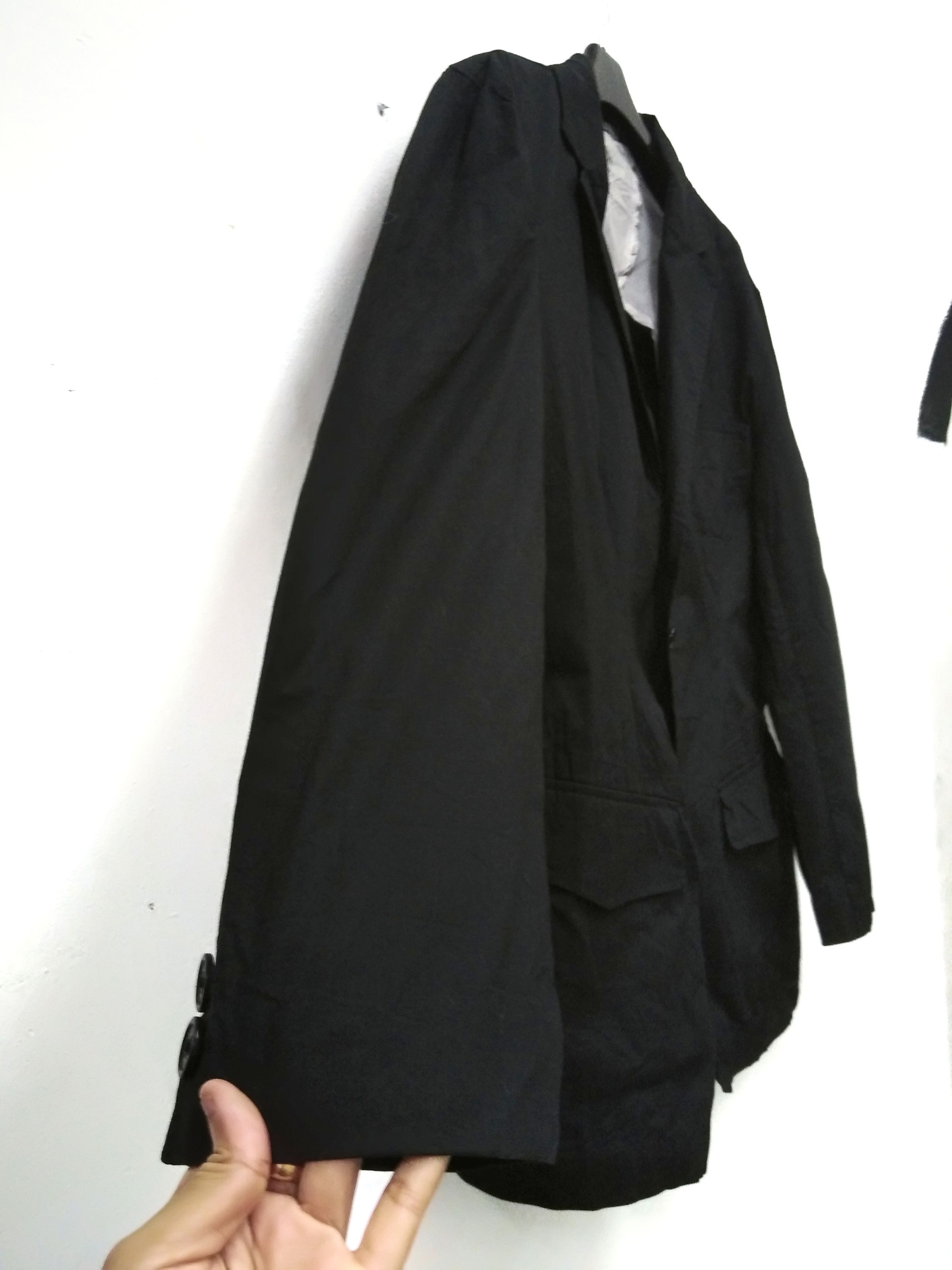 Yohji Yamamoto SACSNY By Y'SACCS Black Three Button Jacket Size US M / EU 48-50 / 2 - 3 Thumbnail