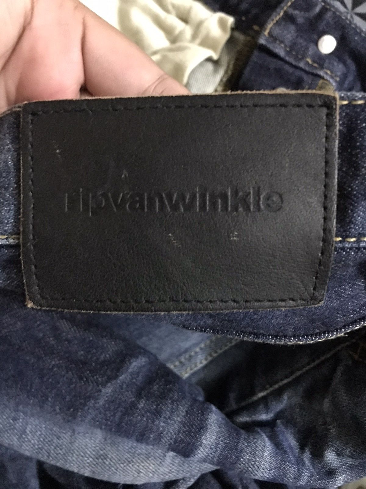 RIPVANWINKLE ripvanwinkle Rabel Steel Leather Jeans Size US 34 / EU 50 - 12 Thumbnail