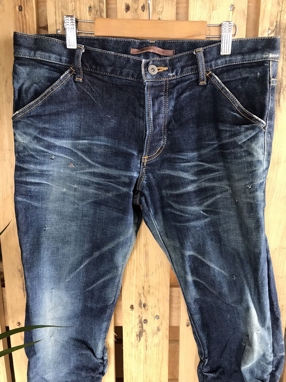RIPVANWINKLE ripvanwinkle Rabel Steel Leather Jeans Size US 34 / EU 50 - 5 Thumbnail