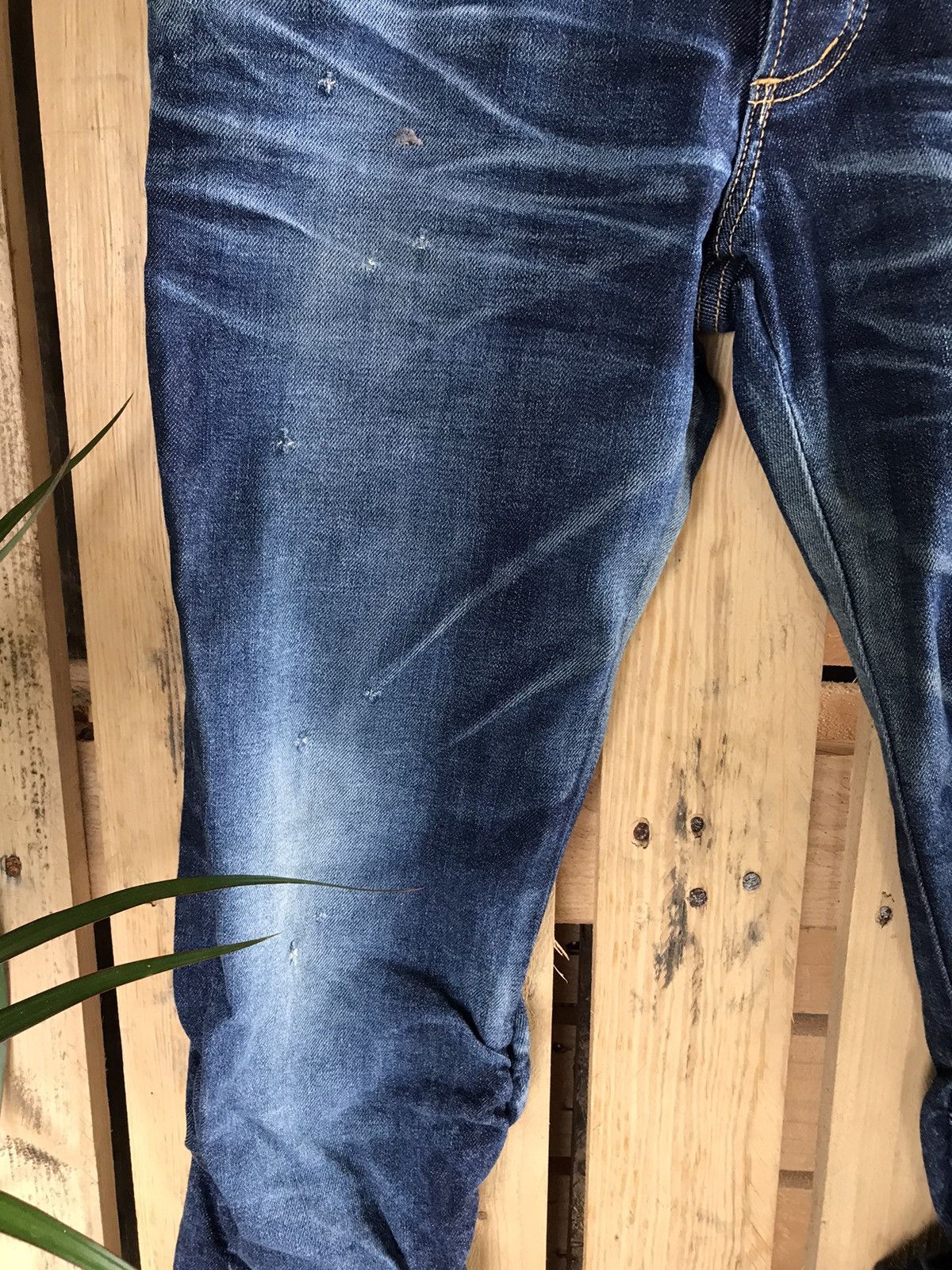 RIPVANWINKLE ripvanwinkle Rabel Steel Leather Jeans Size US 34 / EU 50 - 9 Thumbnail