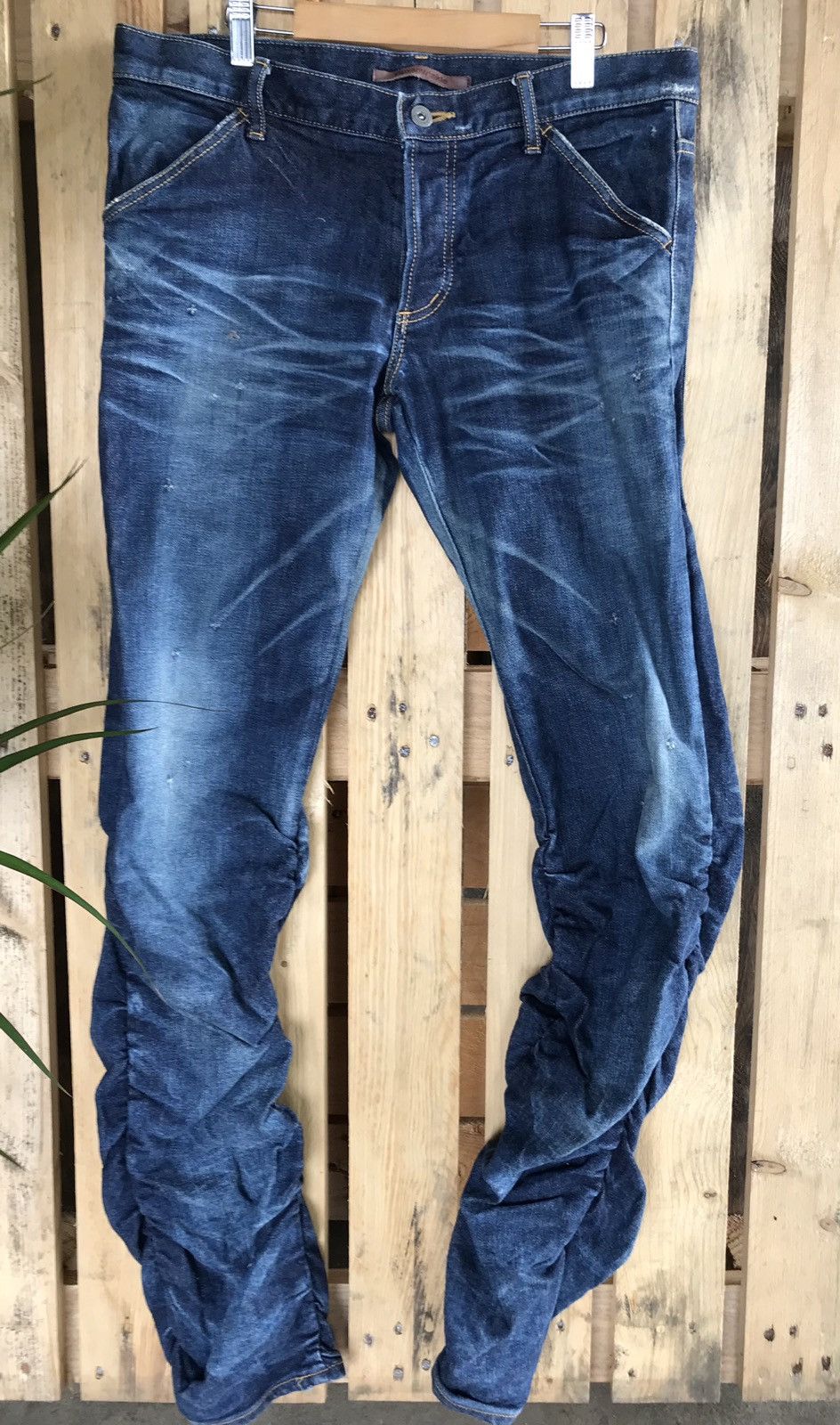 RIPVANWINKLE ripvanwinkle Rabel Steel Leather Jeans Size US 34 / EU 50 - 3 Thumbnail