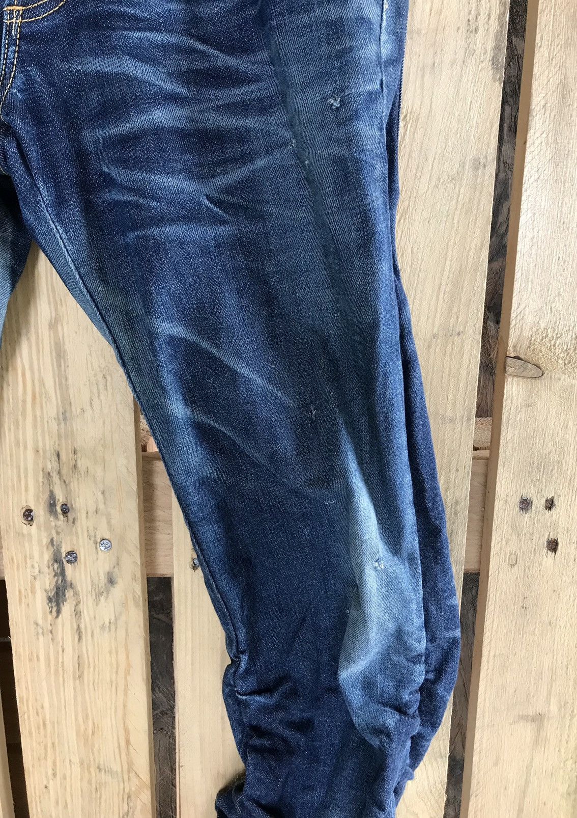 RIPVANWINKLE ripvanwinkle Rabel Steel Leather Jeans Size US 34 / EU 50 - 10 Thumbnail