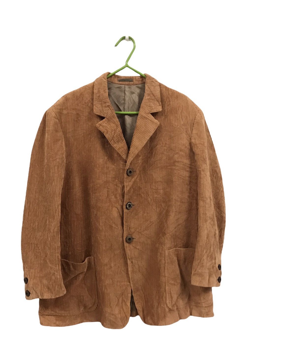 Yohji Yamamoto Ys For Men By Yohji Yamamoto Curduroy Three Button Jacket Size US S / EU 44-46 / 1 - 1 Thumbnail