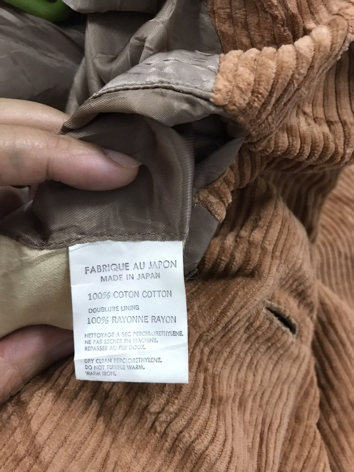 Yohji Yamamoto Ys For Men By Yohji Yamamoto Curduroy Three Button Jacket Size US S / EU 44-46 / 1 - 13 Thumbnail