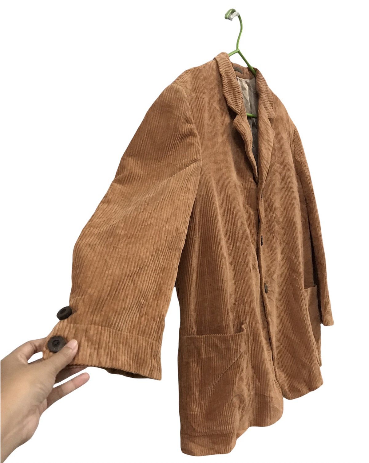 Yohji Yamamoto Ys For Men By Yohji Yamamoto Curduroy Three Button Jacket Size US S / EU 44-46 / 1 - 4 Thumbnail