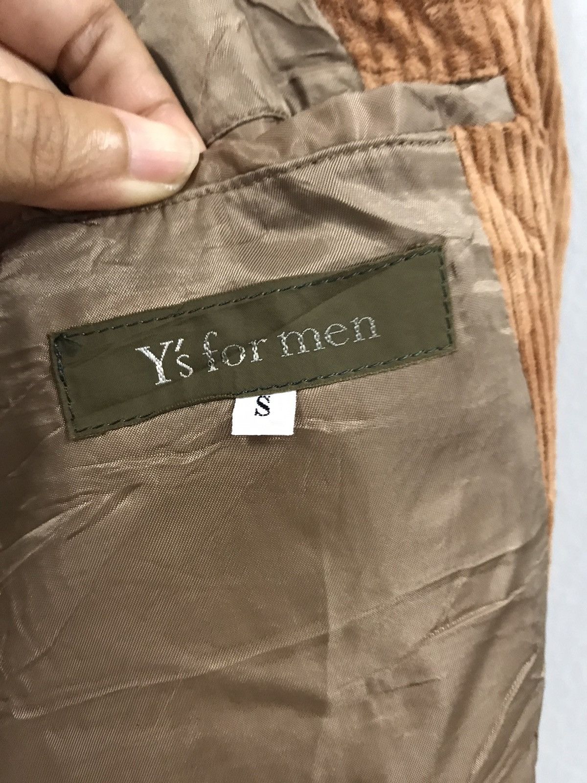 Yohji Yamamoto Ys For Men By Yohji Yamamoto Curduroy Three Button Jacket Size US S / EU 44-46 / 1 - 12 Thumbnail