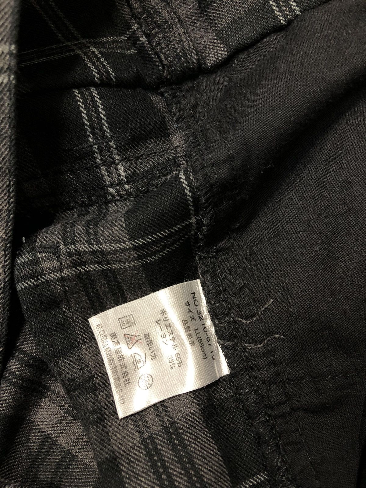 Japanese Brand × Vintage Plaid Checked Double Waist Cargo Multi Pocket Tactical Pant Size US 34 / EU 50 - 7 Thumbnail