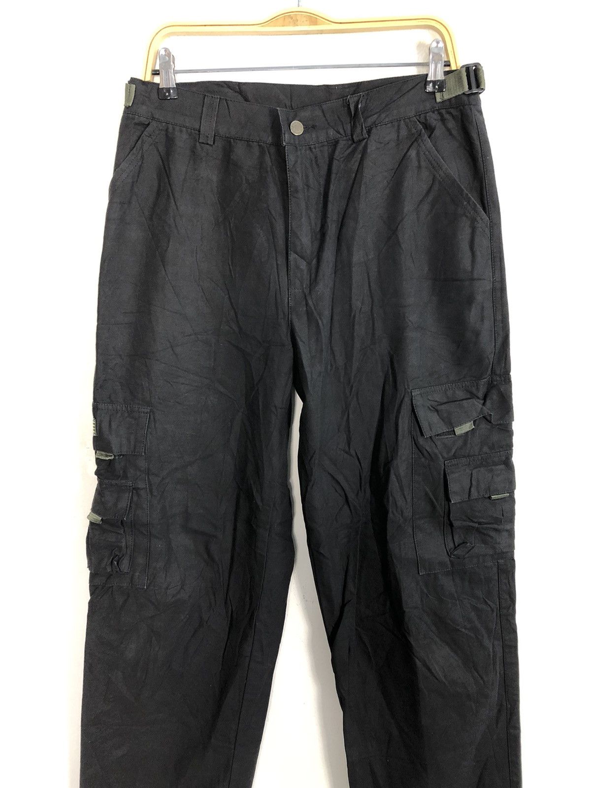 Japanese Brand × Vintage 90s ZMJ Cargo Multi Pocket Utility Tactical Pant Size US 34 / EU 50 - 3 Thumbnail