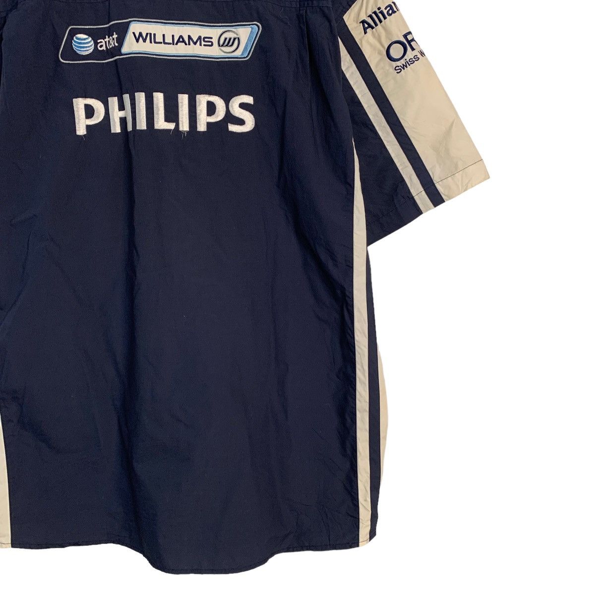 Japanese Brand At&t Williams Racing Official Shirt Size US XL / EU 56 / 4 - 9 Thumbnail