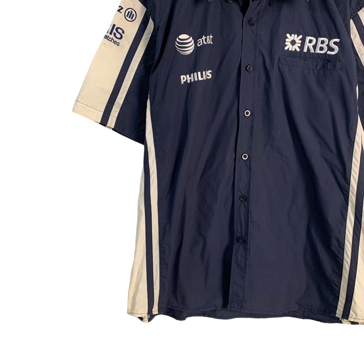 Japanese Brand At&t Williams Racing Official Shirt Size US XL / EU 56 / 4 - 2 Thumbnail