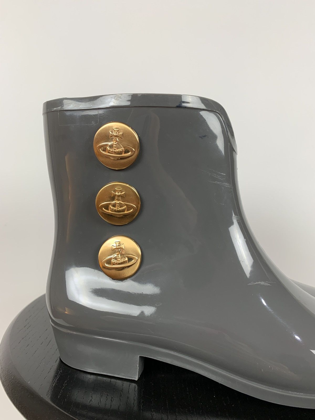 Melissa × Vivienne Westwood Vivienne Westwood x Melissa Rain Ankle Boots Size US 8 / IT 38 - 12 Thumbnail