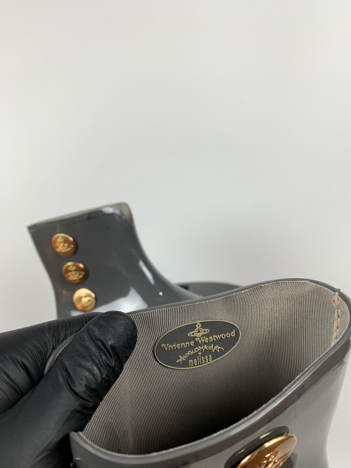 Melissa × Vivienne Westwood Vivienne Westwood x Melissa Rain Ankle Boots Size US 8 / IT 38 - 20 Thumbnail