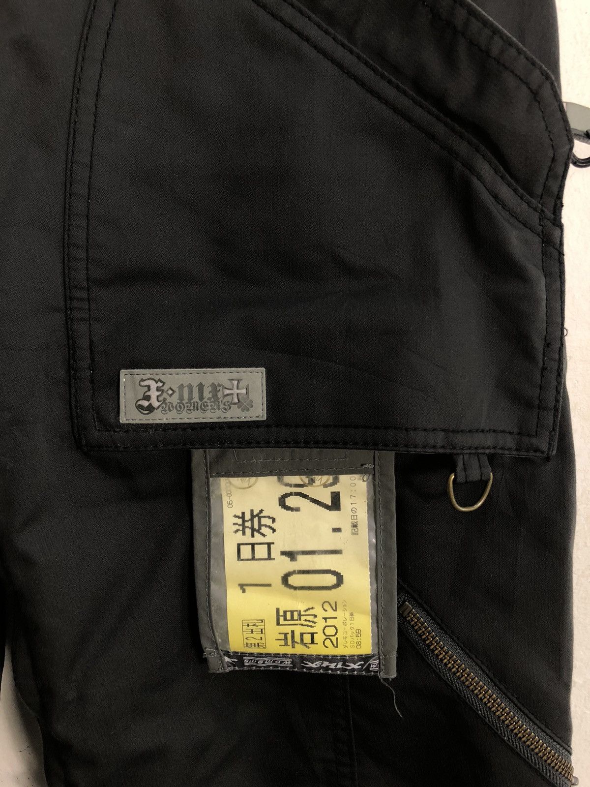 Japanese Brand Hype Black X-mix Snowboard Cargo Multi Pocket Pant Size 32" / US 10 / IT 46 - 5 Thumbnail