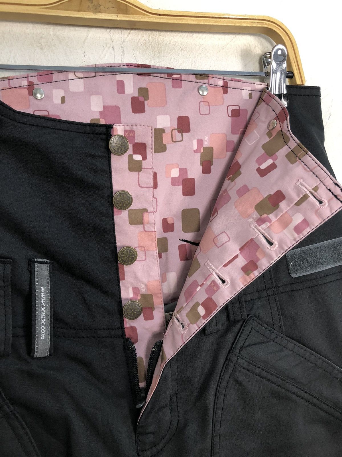 Japanese Brand Hype Black X-mix Snowboard Cargo Multi Pocket Pant Size 32" / US 10 / IT 46 - 7 Thumbnail