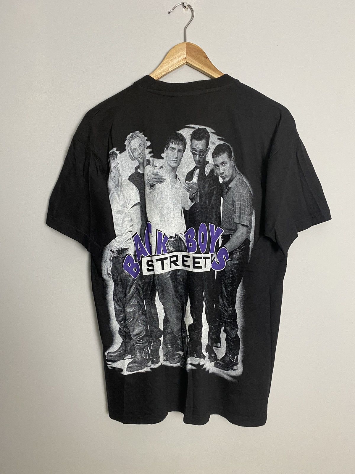 Band Tees Vintage 90s Backstreetboys Pop Band Rare Rap Tee Hype Music Size US M / EU 48-50 / 2 - 2 Thumbnail
