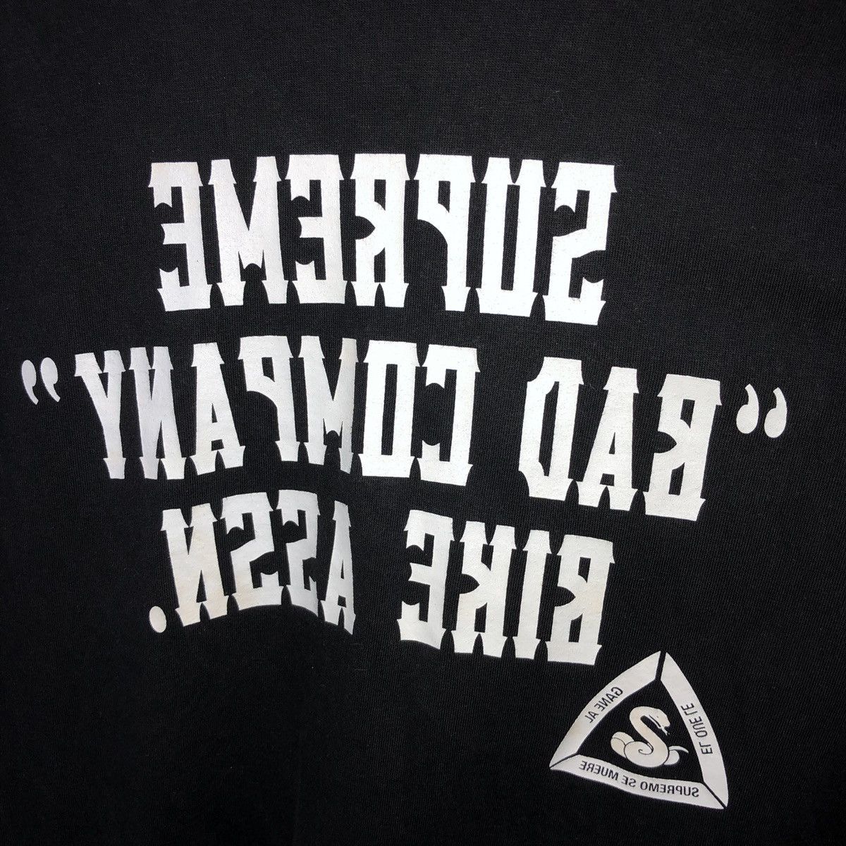 Supreme Supreme Bad Company Bike Assn. Tee Size US L / EU 52-54 / 3 - 2 Thumbnail