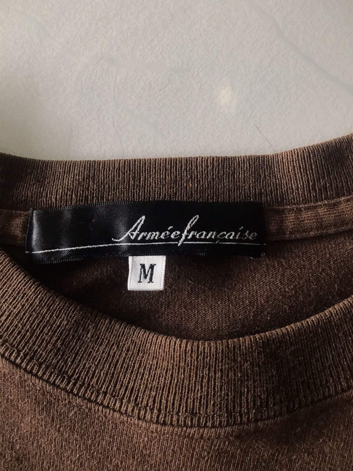 Vintage Vintage Armee Francaise Photo Tee art Size US M / EU 48-50 / 2 - 7 Thumbnail