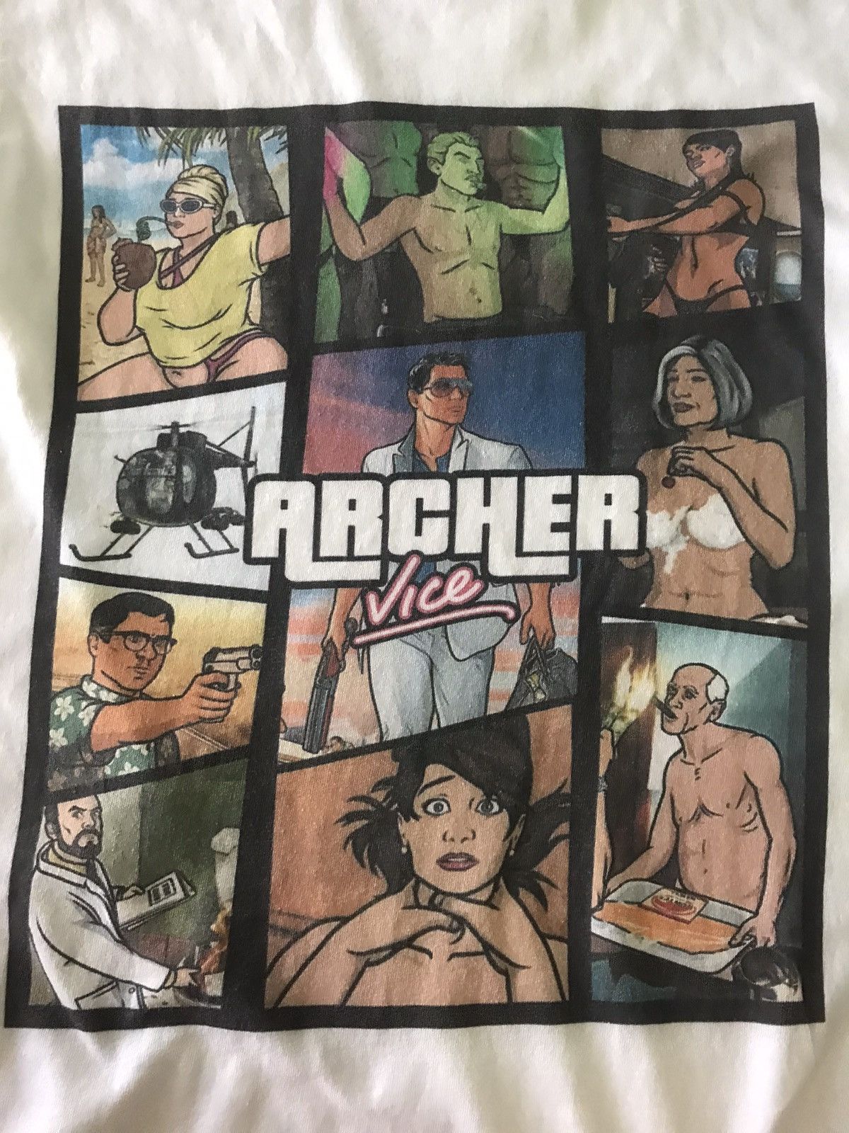 Playstation Vintage Super Rare GTA Vice City Playstation Games Tee Size US S / EU 44-46 / 1 - 2 Thumbnail