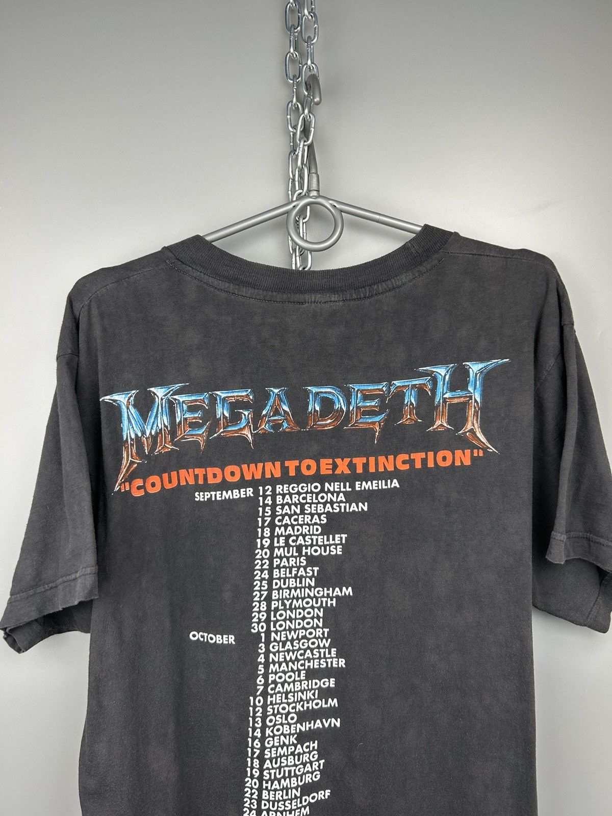 Band Tees × Vintage Vintage 1992 MEGADETH Countdown to Extinction Tee Size US L / EU 52-54 / 3 - 13 Thumbnail