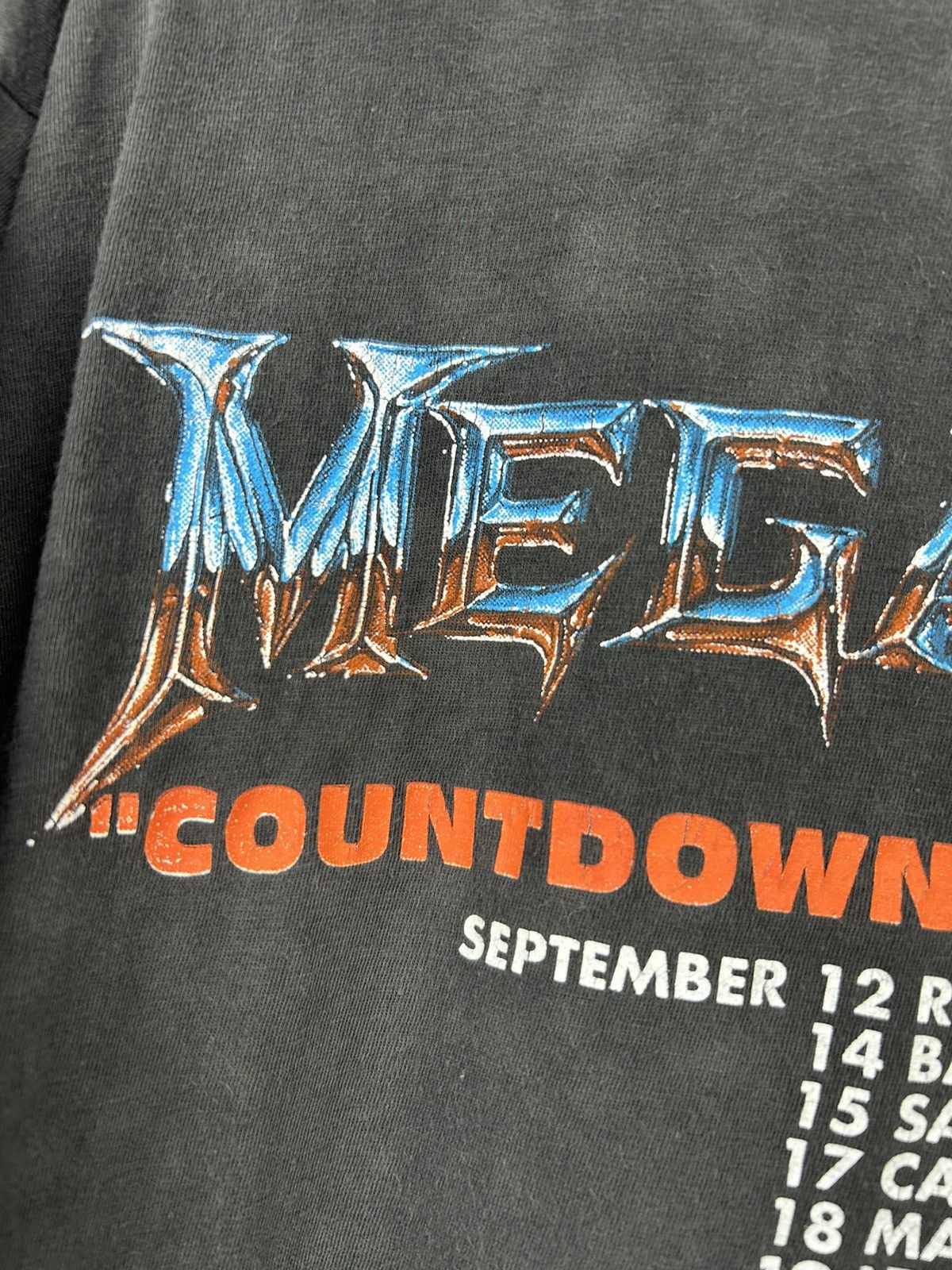 Band Tees × Vintage Vintage 1992 MEGADETH Countdown to Extinction Tee Size US L / EU 52-54 / 3 - 15 Thumbnail