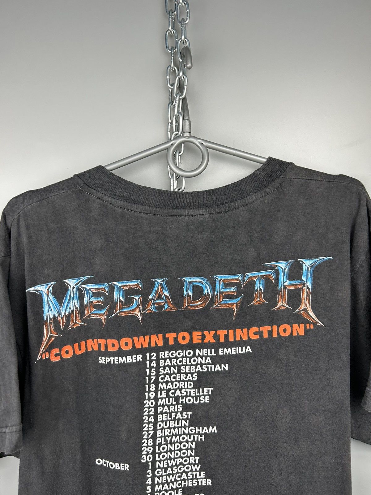 Band Tees × Vintage Vintage 1992 MEGADETH Countdown to Extinction Tee Size US L / EU 52-54 / 3 - 17 Thumbnail
