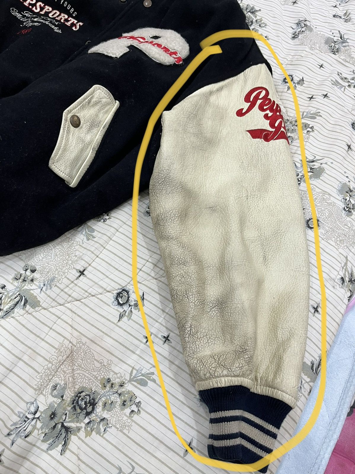 PPFM STEALS VTG PEYTON PLACE VARSITY BOMBER JACKET 1989 Size US M / EU 48-50 / 2 - 13 Thumbnail