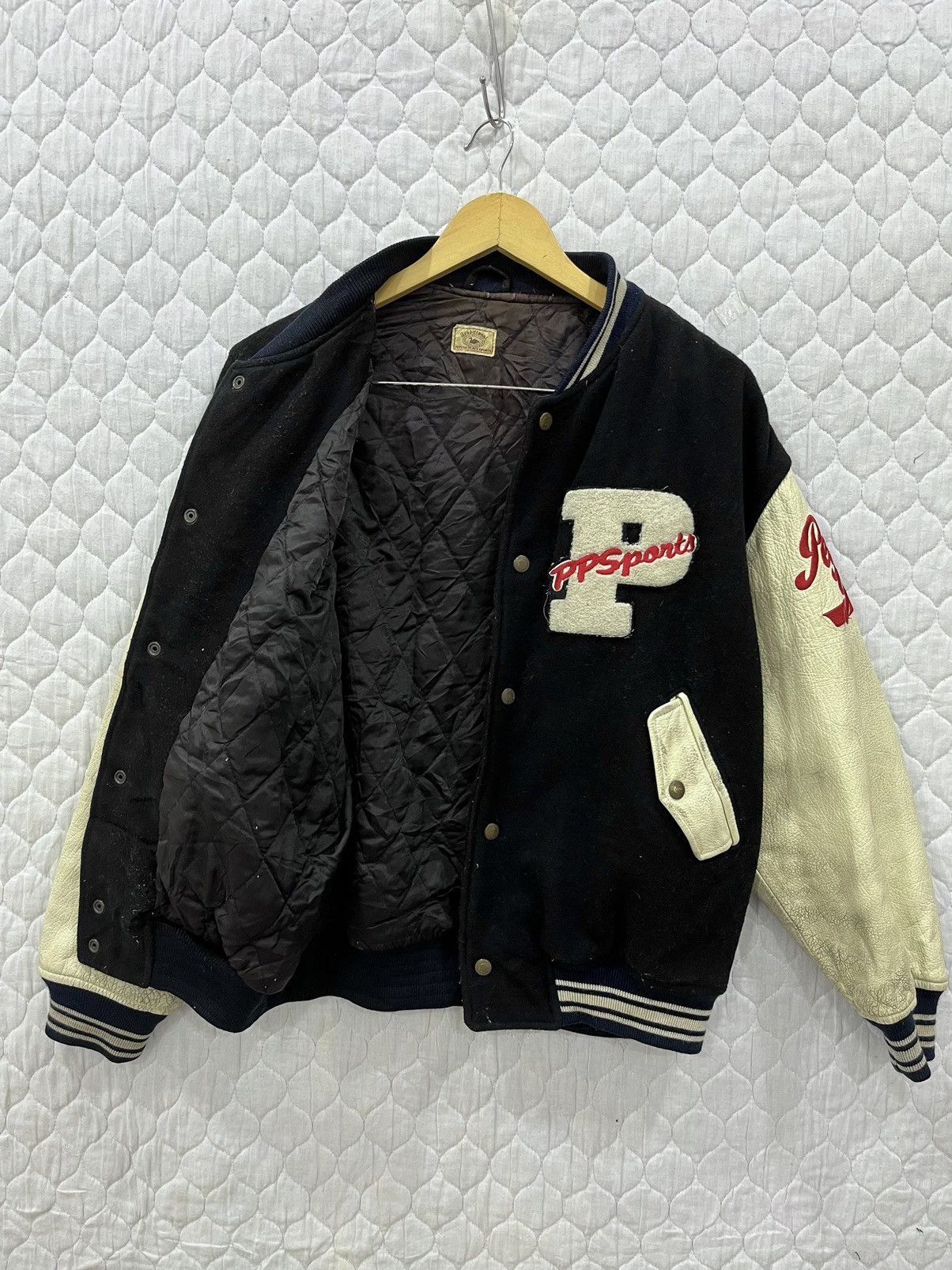 PPFM STEALS VTG PEYTON PLACE VARSITY BOMBER JACKET 1989 Size US M / EU 48-50 / 2 - 6 Thumbnail