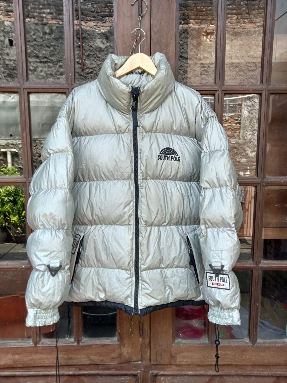 Southpole 90s SOUTHPOLE Reversible Duck Down Jacket Mens Medium Big Size US M / EU 48-50 / 2 - 5 Thumbnail