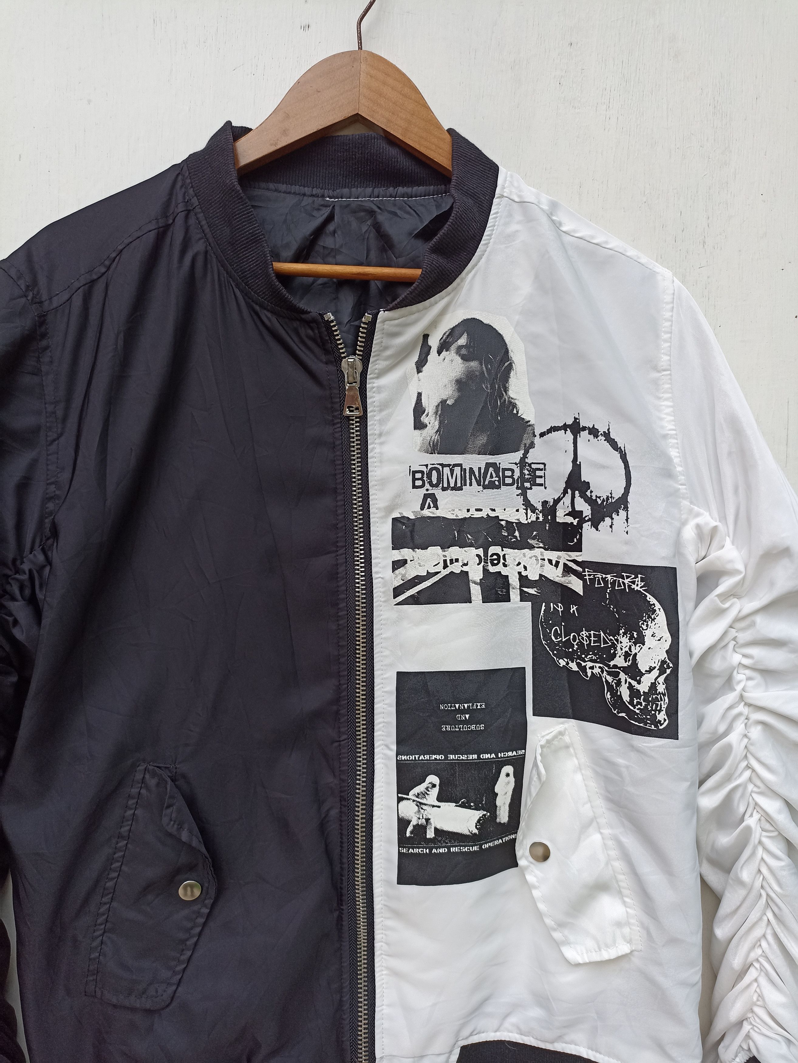 Japanese Brand Evolution bomber jacket inspired by Raff Simons Size US M / EU 48-50 / 2 - 2 Thumbnail