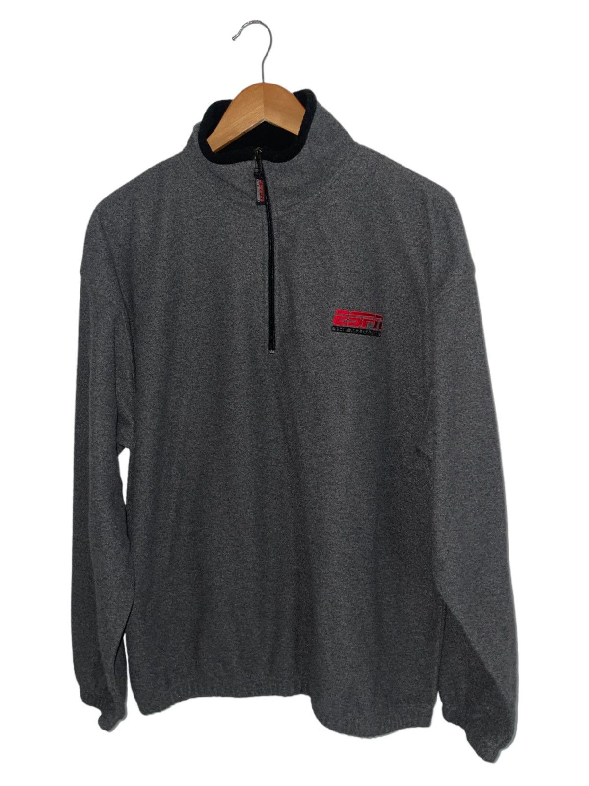 Vintage ESPN The Magazine Half Zip Light Jacket Size US XL / EU 56 / 4 - 1 Thumbnail