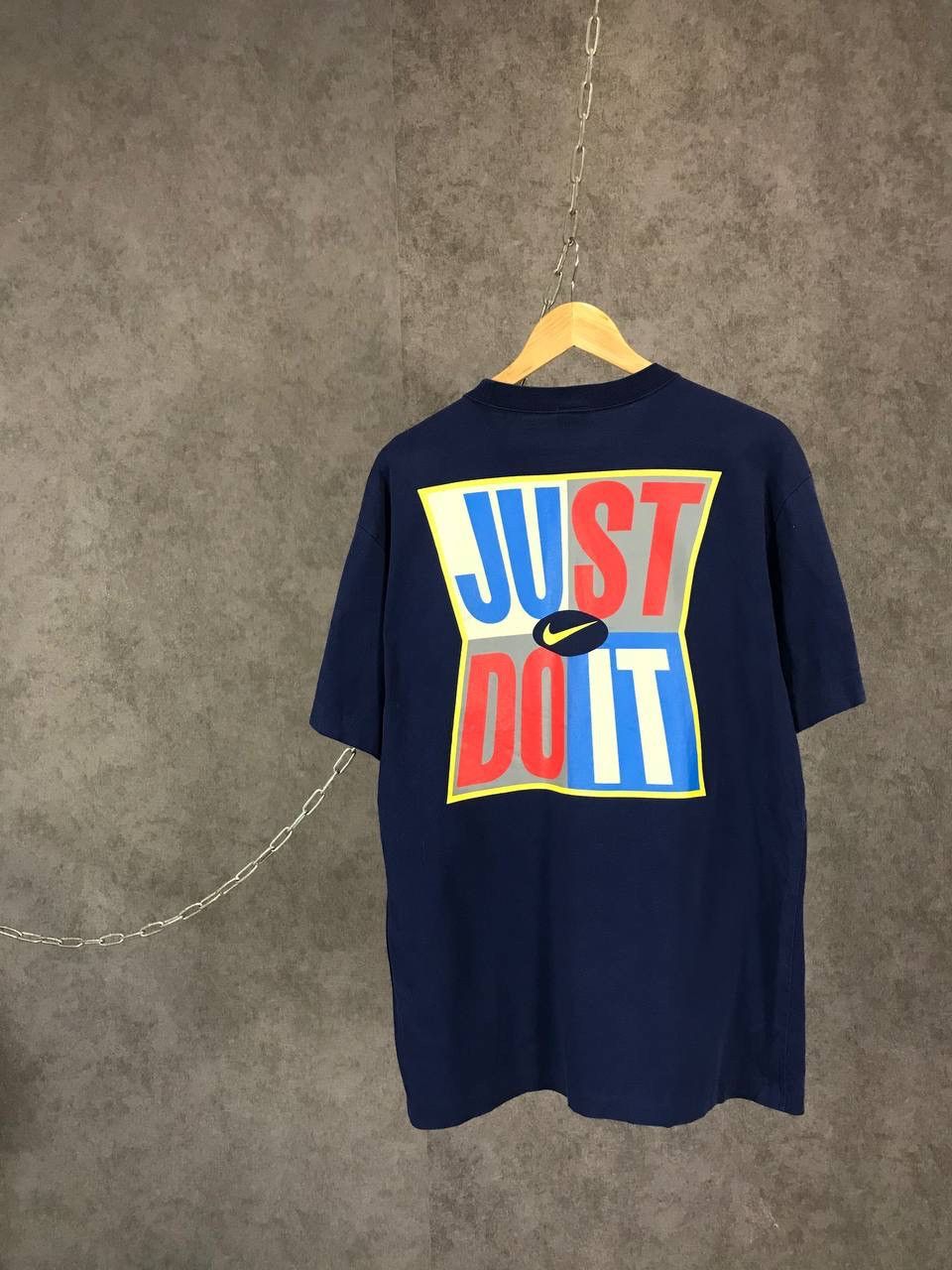 Nike Nike Just Do It vintage streetwear swoosh overprinted tee Size US M / EU 48-50 / 2 - 1 Thumbnail