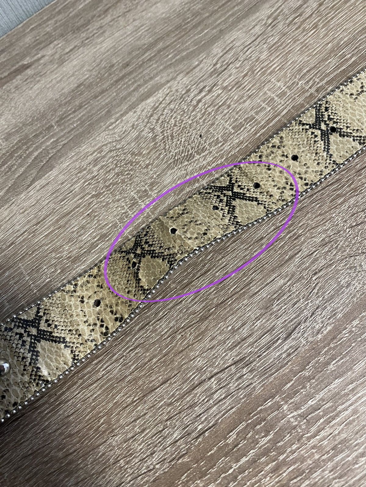 Cowboy Equipment Vintage 90s Cowboy crocodile Rhinestones belt BB Simon Style Size ONE SIZE - 6 Thumbnail