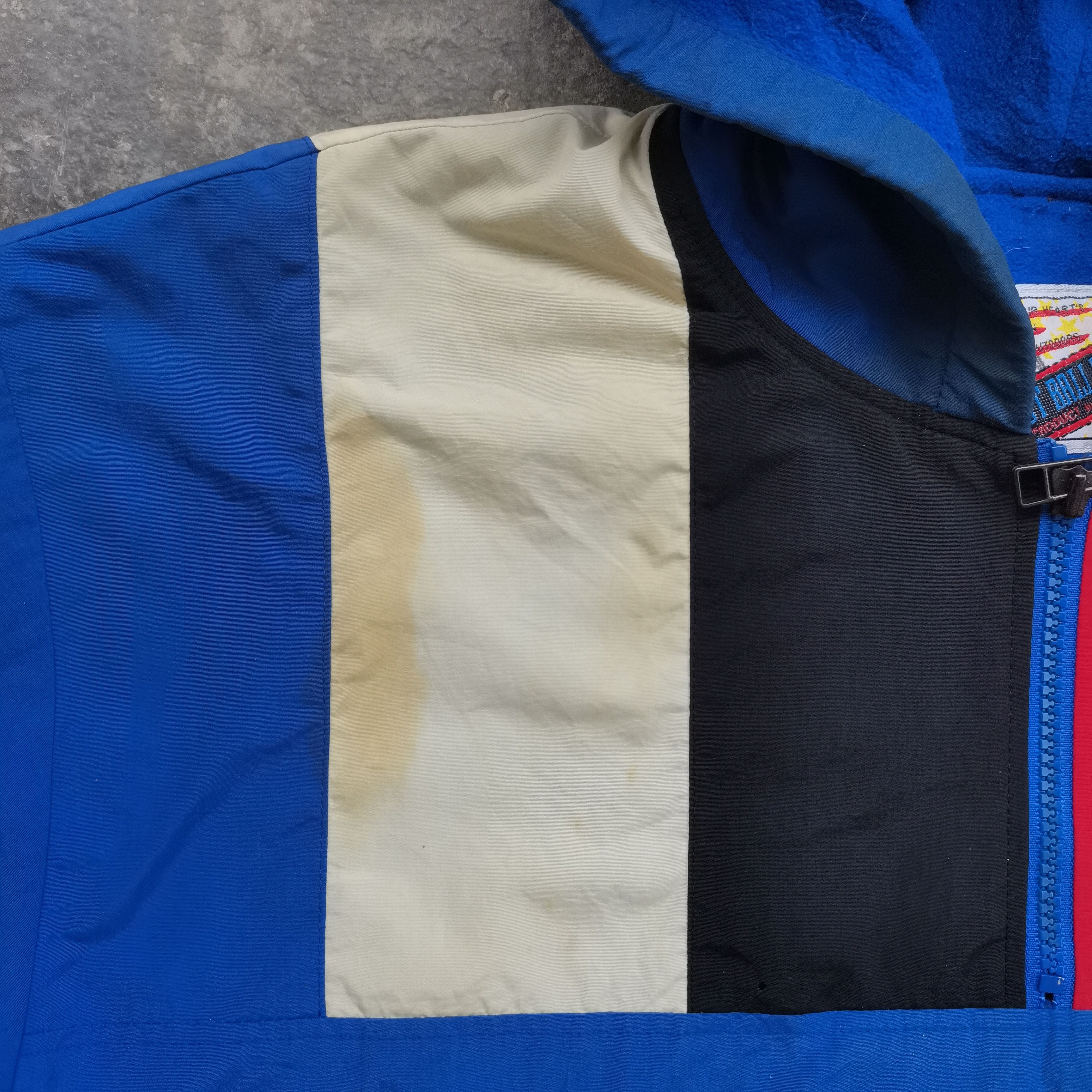Asics Vintage 90s Sampdoria By Asics Half Zipper Hoodie Jacket Size US L / EU 52-54 / 3 - 8 Thumbnail