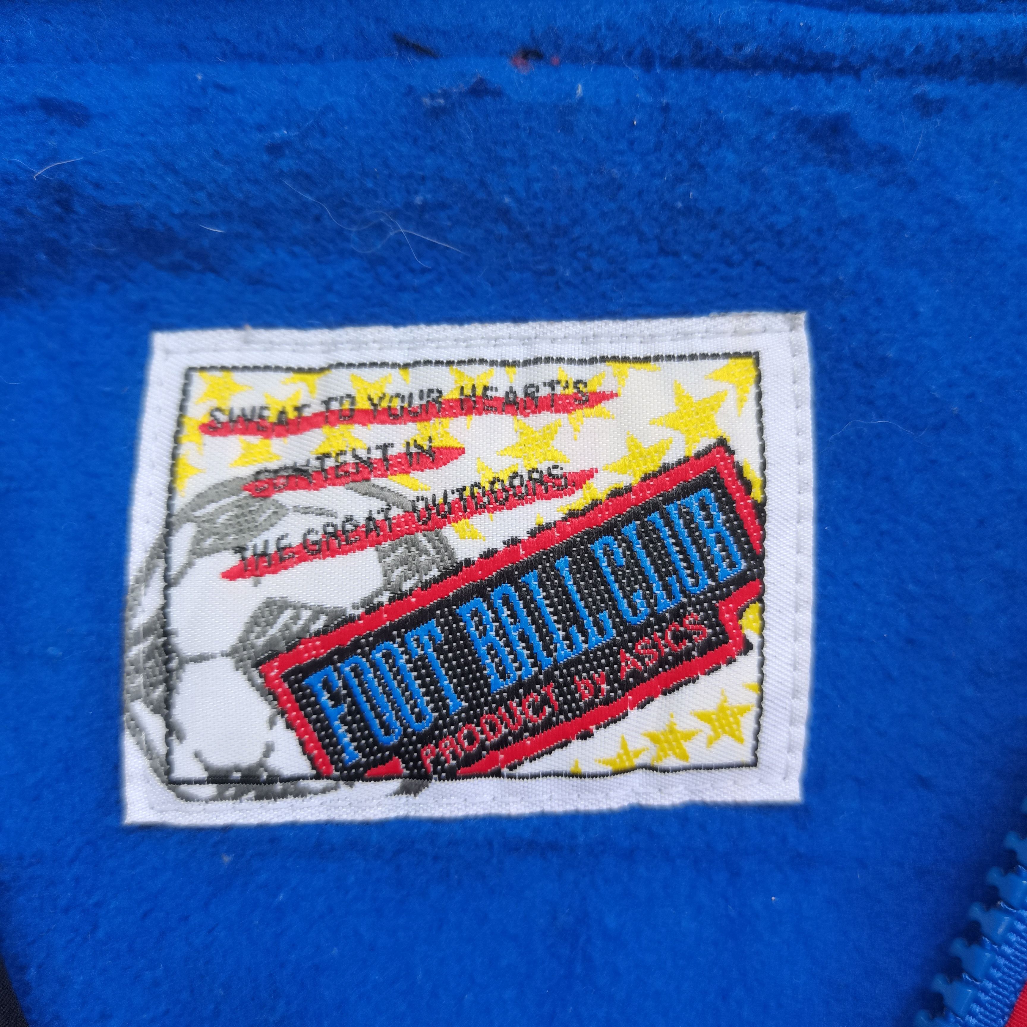 Asics Vintage 90s Sampdoria By Asics Half Zipper Hoodie Jacket Size US L / EU 52-54 / 3 - 12 Thumbnail