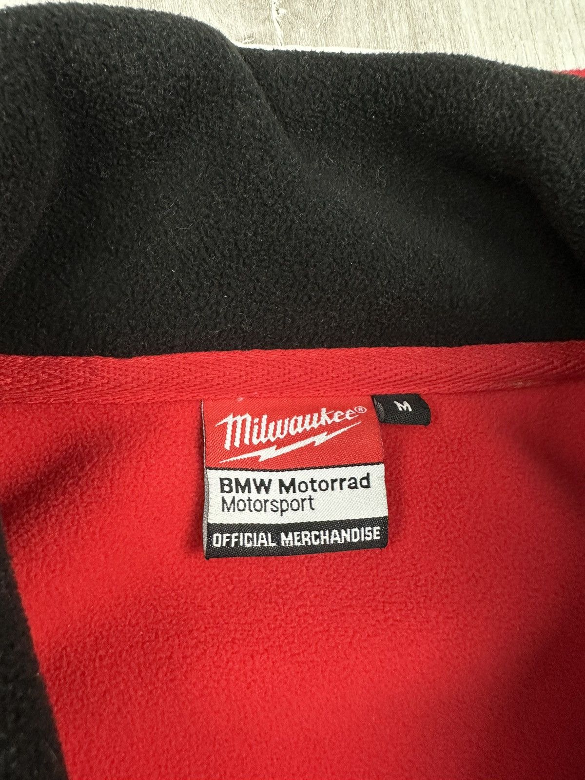 BMW × Formula 1 Vintage BMW Milwaukee Mottorad Racing Fleece Jacket Size US M / EU 48-50 / 2 - 12 Thumbnail