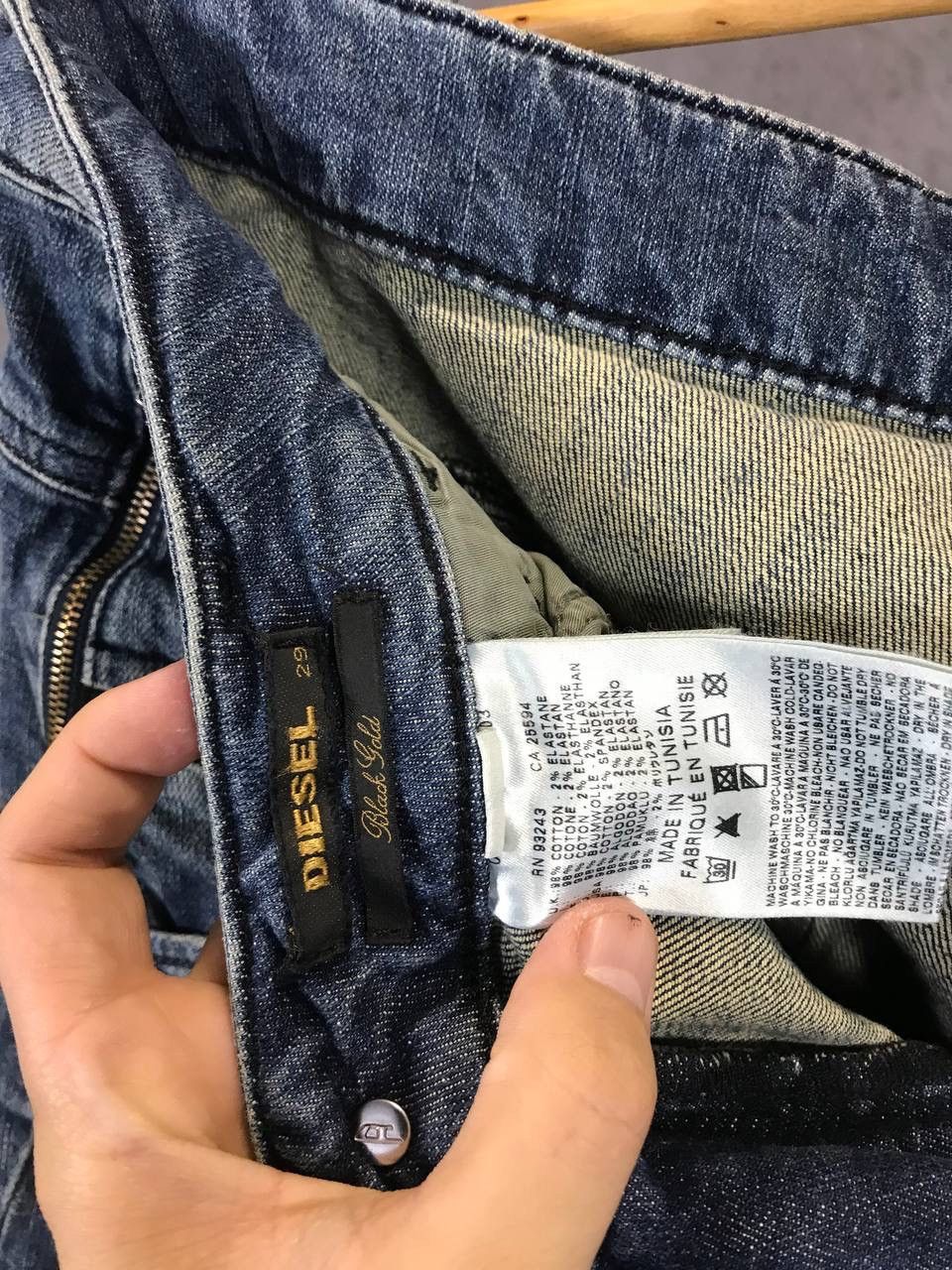 Diesel Black Gold Diesel Black Gold streetwear denim jeans Size US 30 / EU 46 - 5 Thumbnail