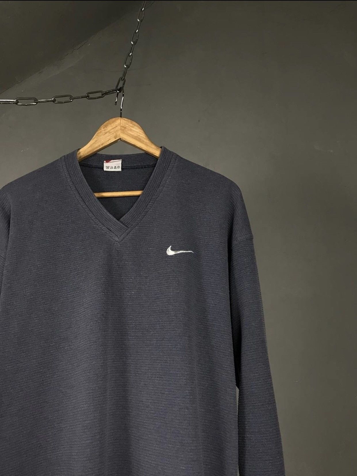 Vintage Nike swoosh streetwear vintage sweatshirt Size US XL / EU 56 / 4 - 2 Thumbnail