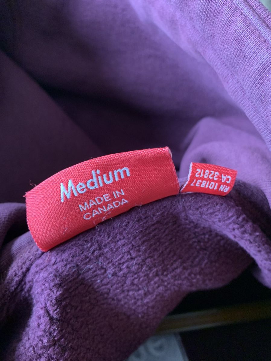 Supreme Supreme maroon burgundy box logo hoodie Size US M / EU 48-50 / 2 - 7 Thumbnail