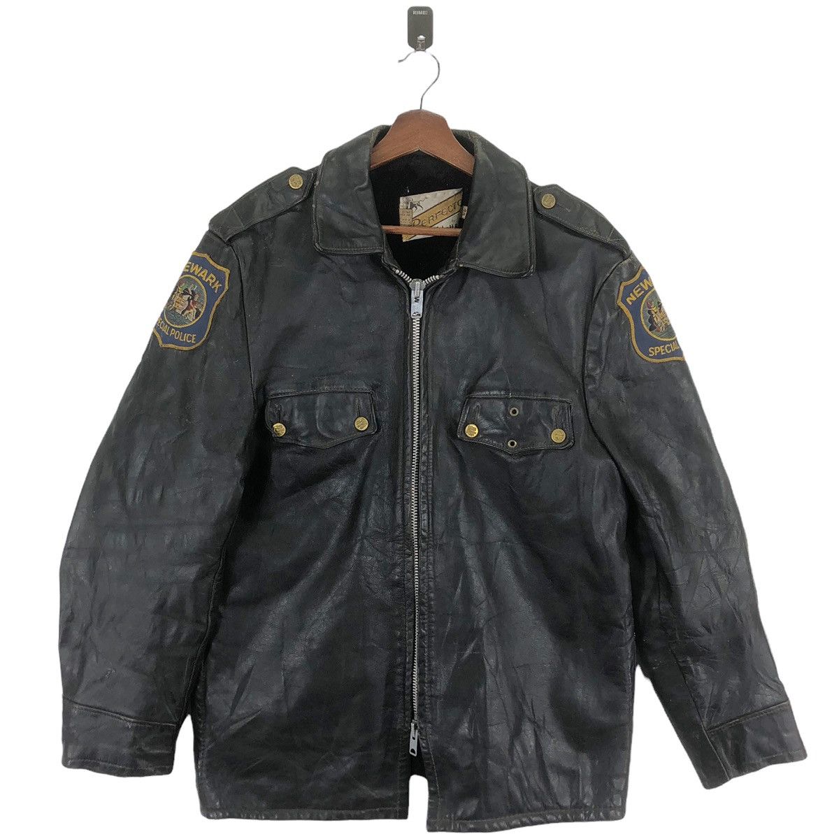 Vintage Schott Perfecto Black Leather Bikers Jacket