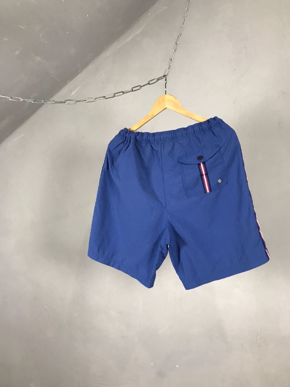 Nike Nike vintage sportwear blue shorts Size US 33 - 7 Thumbnail