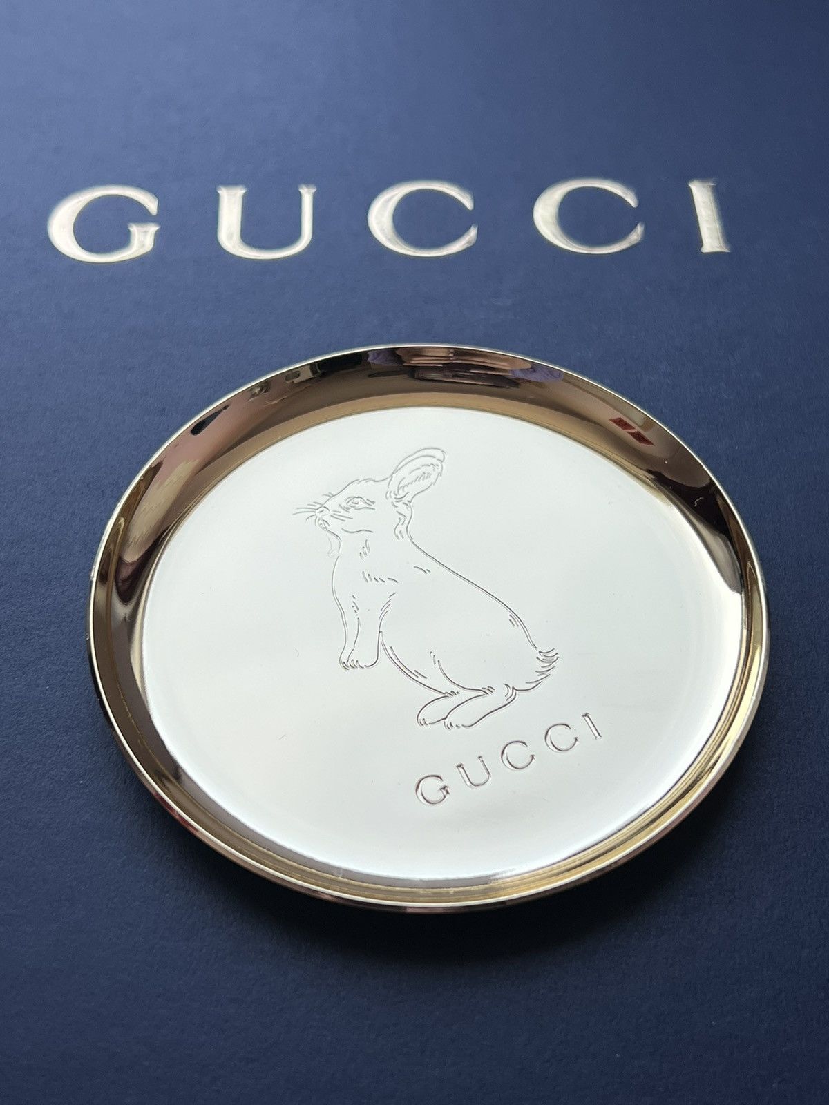 Gucci Gucci set of two rabbit plate dish coasters Size ONE SIZE - 2 Thumbnail