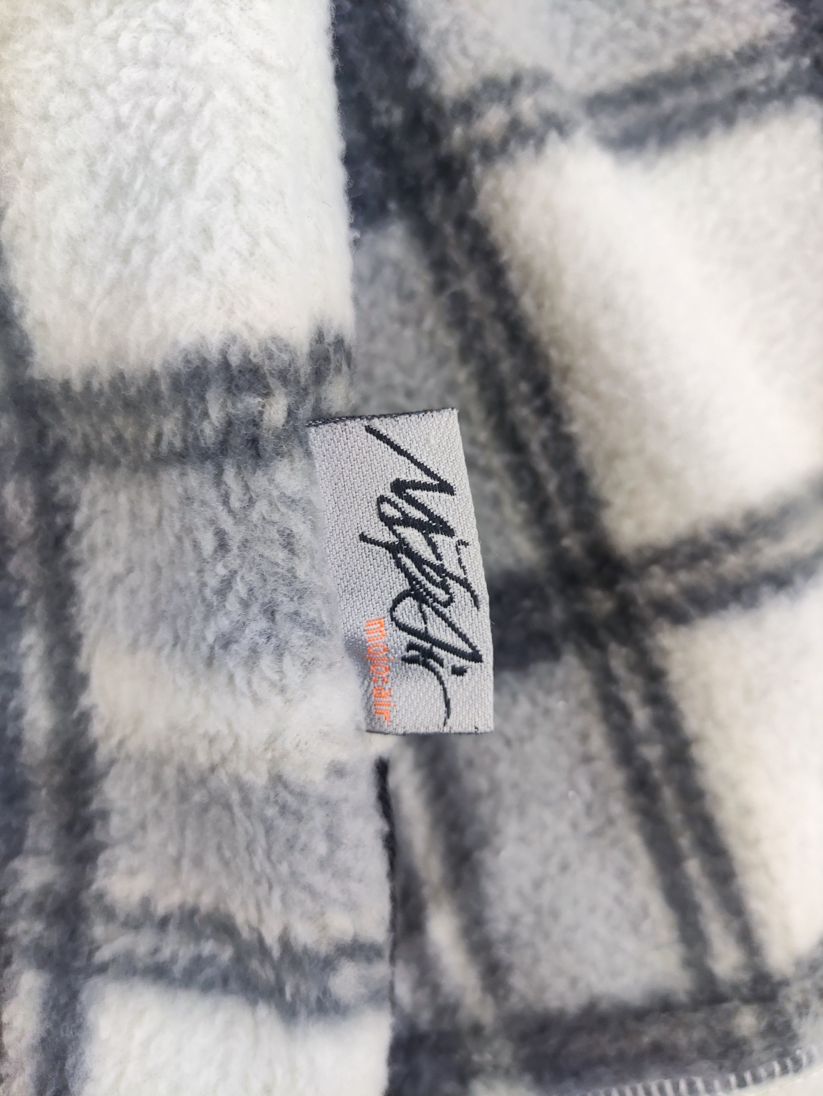 Japanese Brand Vintage Mojo Air Fleece Flannel Jacket Zipper Size US L / EU 52-54 / 3 - 2 Thumbnail