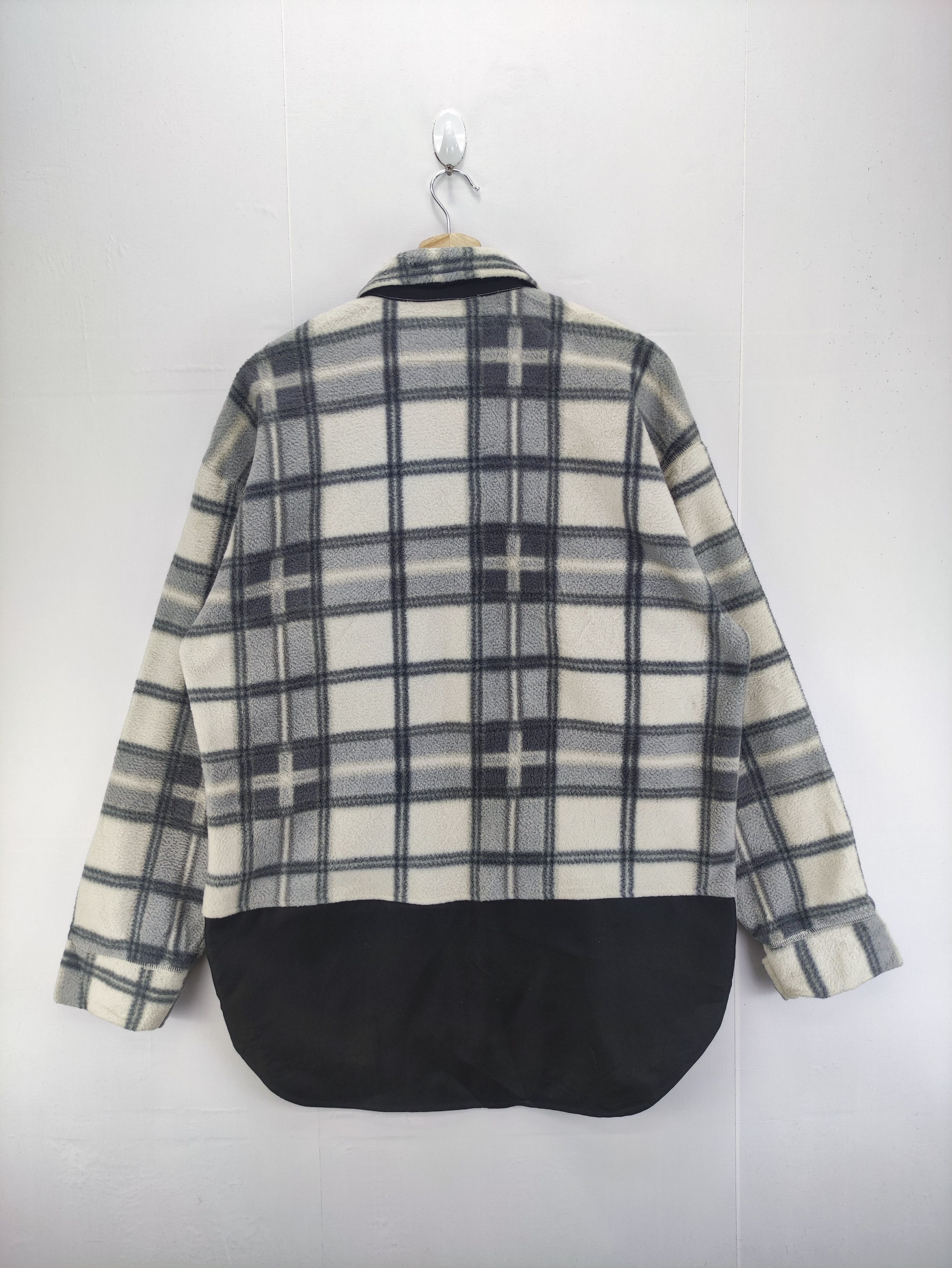 Japanese Brand Vintage Mojo Air Fleece Flannel Jacket Zipper Size US L / EU 52-54 / 3 - 10 Thumbnail