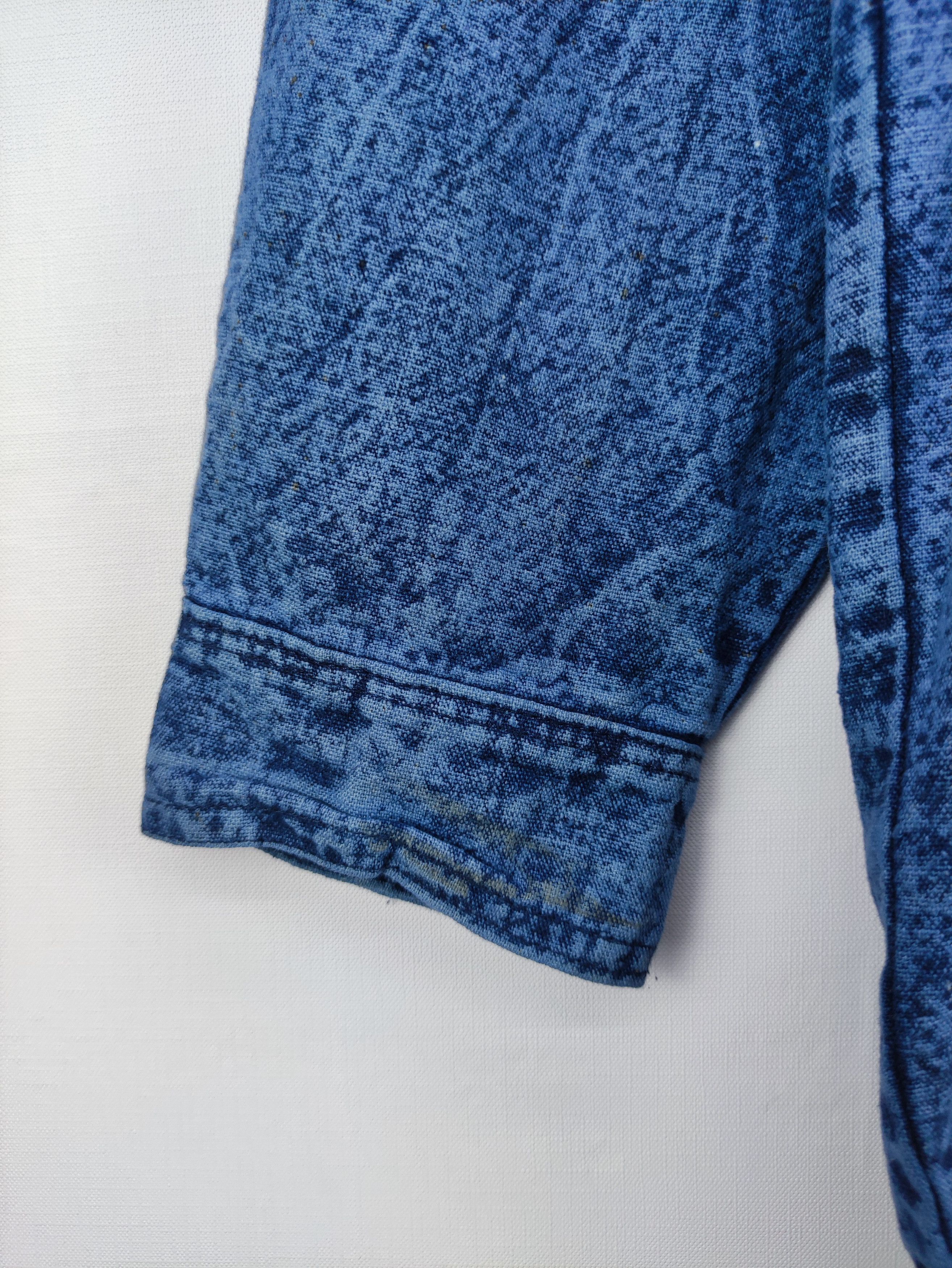 Japanese Brand Vintage Embroidered Flowers Shirt Button Up Long Sleeve Size L / US 10 / IT 46 - 4 Thumbnail