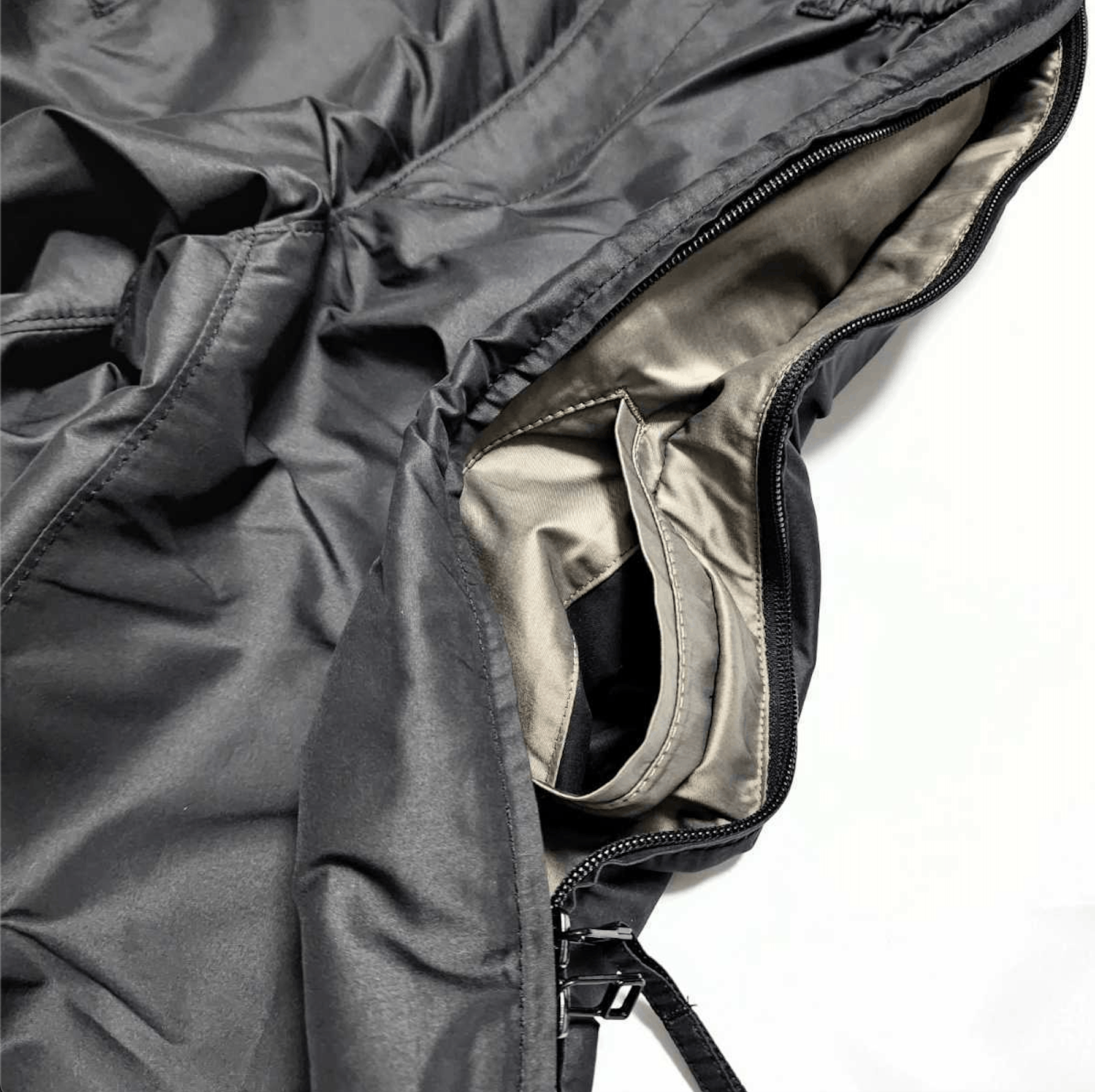 Issey Miyake Issey Miyake Men AW01 Parachute Nylon Side Zip Pants Size US 34 / EU 50 - 4 Thumbnail