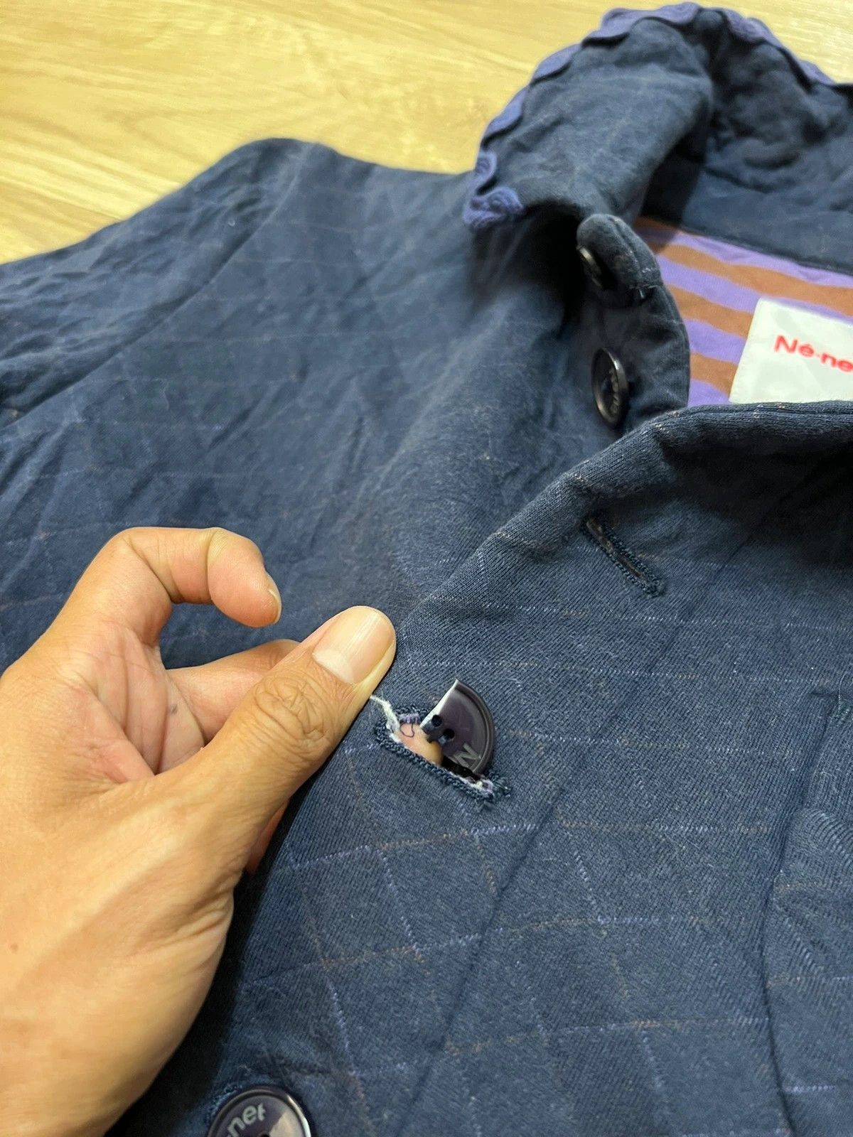 Issey Miyake Ne Net Issey Miyake Quilts Jacket Size US M / EU 48-50 / 2 - 8 Thumbnail